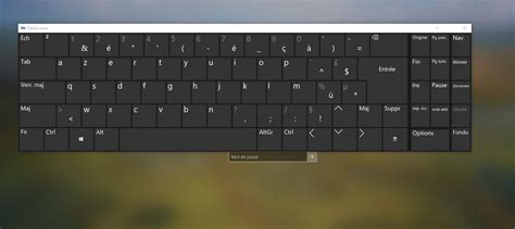 6 façons d'activer le clavier visuel de Windows 10 - malekal.com