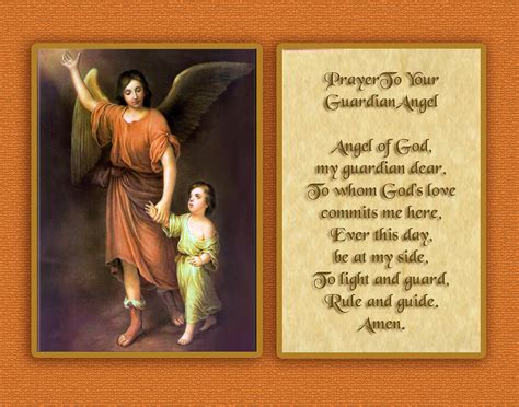 Guardian Angel Prayer Catholic Printable