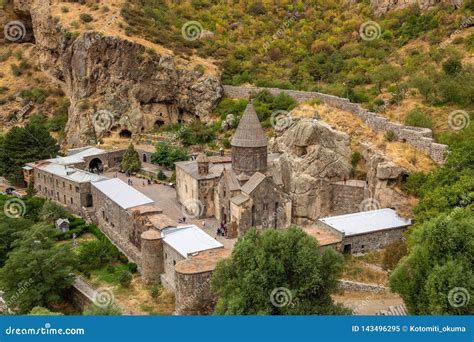 Geghard Monastery in Armenia Stock Image - Image of tourism, building: 143496295