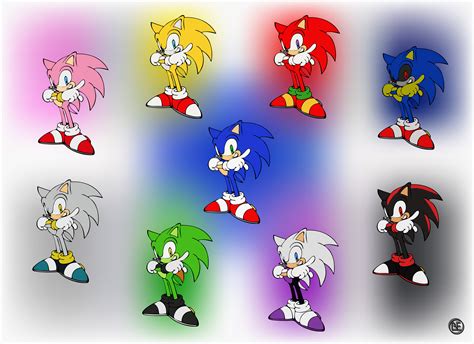 Sonic and his diverse cast of characters : r/SonicTheHedgehog