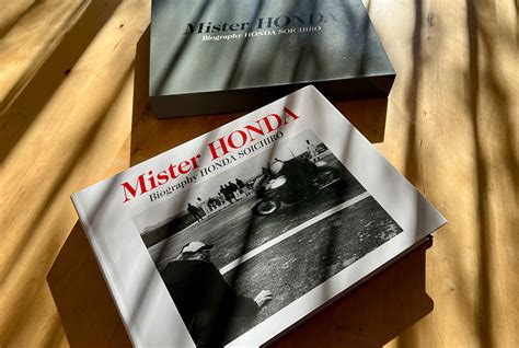 Mister Honda Book - Biography Honda Soichiro MISTER-HONDA-BIO-BOOK - King Motorsports Unlimited ...