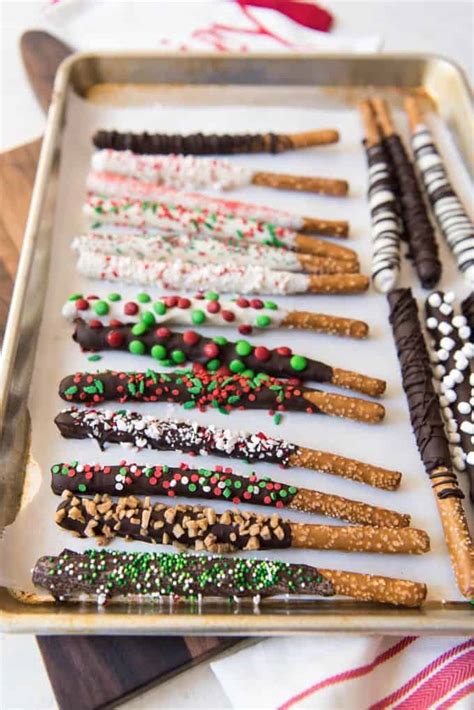 Chocolate Covered Pretzel Rods - House of Nash Eats