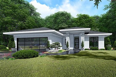 Contemporary Style House Plan - 3 Beds 2 Baths 1438 Sq/Ft Plan #923-140 - Houseplans.com