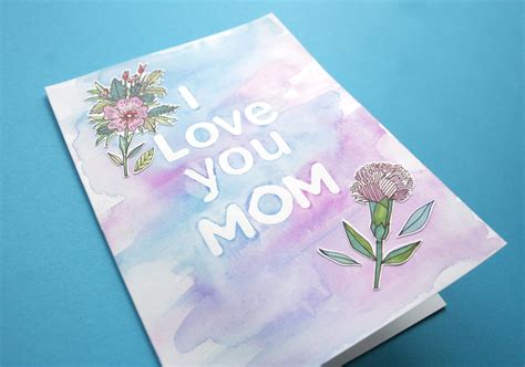 DIY Crafted Mother's Day Card | Do it yourself ideas and projects