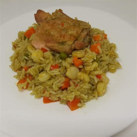 Arroz Con Pollo Peruano Receta