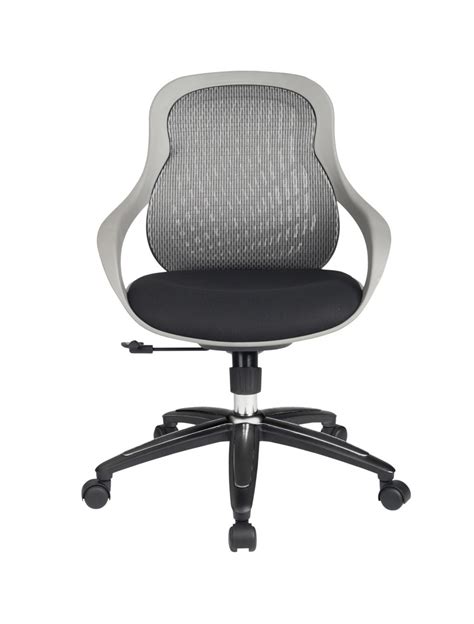 Mesh Office Chair Grey Croft Computer Chair AOC1010-M-GRY Alphason | 121 Office Furniture