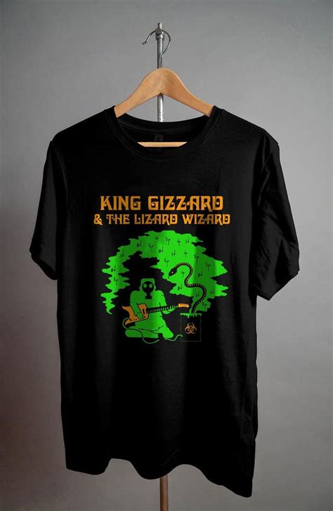 King Gizzard And The Lizard Wizard Rock Band T Shirt - newgraphictees.com King Gizzard And The ...