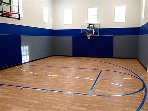 Indoor Basketball Court, Healthy Support for More Private and Fun ...