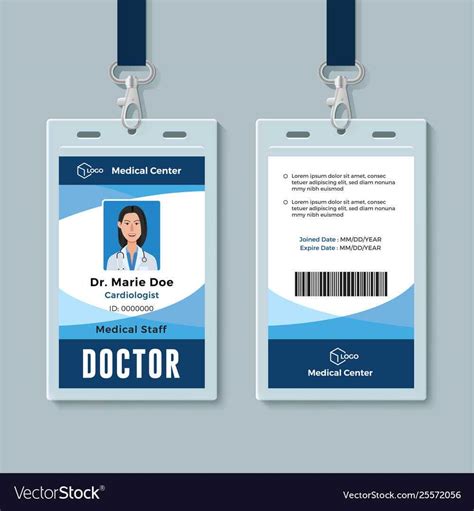 Medical Badge Template