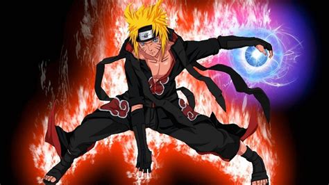 Download Naruto Poster Akatsuki Cloak Wallpaper | Wallpapers.com