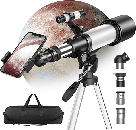 Juyafio Telescope, 70mm Aperture Telescopes for Astronomy, 16X-120X ...