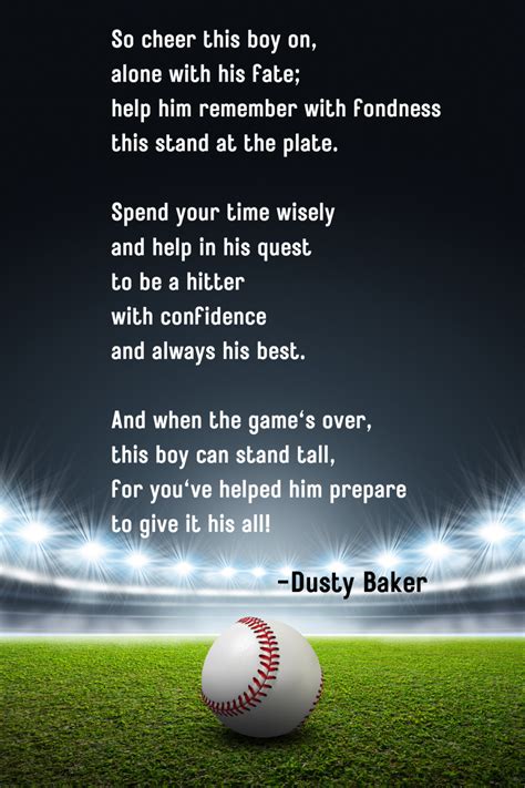 13 Best Baseball Poems For Dugout Chants - Aestheticpoems