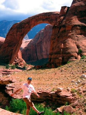 Rainbow Bridge, Utah Scenes.