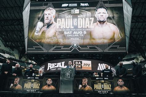 Jake Paul vs. Nate Diaz: How to Stream, Odds and Fight Card