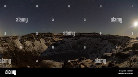 Night on volcano Stock Photo - Alamy