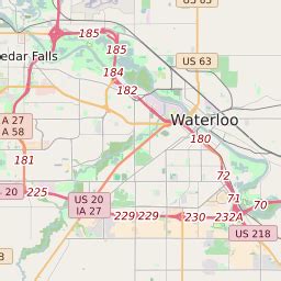 Waterloo Iowa Zip Code Map - Blanch Sherline