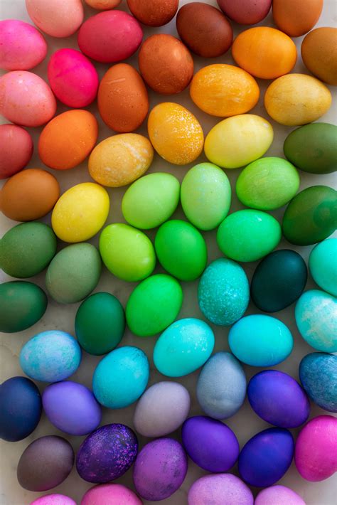 How To Dye Easter Eggs with Food Coloring (40+ Colors!)