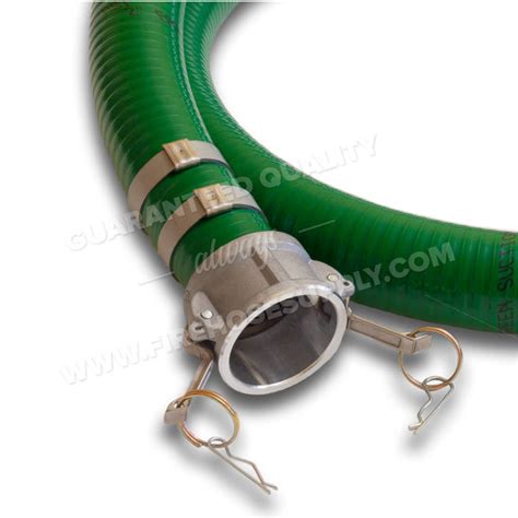 4" Inch Suction Hose Camlock Female x NPT Male – FireHoseSupply.com