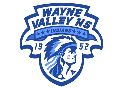 Wayne Valley High School Indians | Mascot, Sports logo inspiration, High school mascots