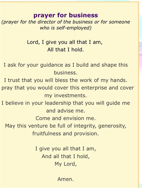 Prayer for new business Prayer Scriptures, Faith Prayer, Prayer Quotes ...