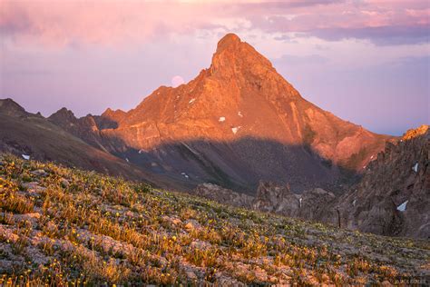 Wetterhorn Sunset Moonrise | Uncompahgre Wilderness, Colorado ...