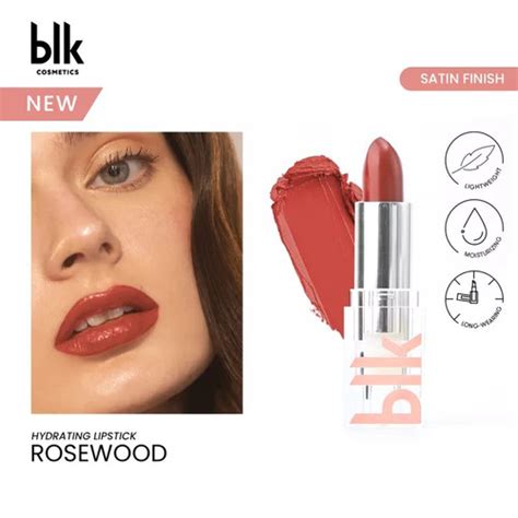 BLK Cosmetics Rouge Hydrating Lipstick - Rosewood | Pinay Glow