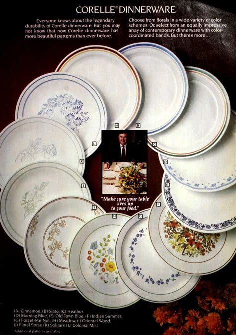 Vintage Corning Corelle dishes from the 70s & 80s are plates full of memories: See dozens of ...