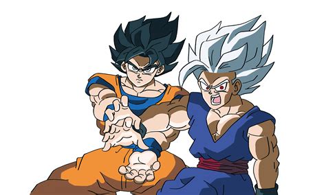 The father son kamehameha with the current goku and gohan (db manga and superhero spoilers) : r/dbz