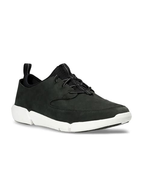 Buy Clarks Men Black Leather Sneakers - Casual Shoes for Men 1802303 ...