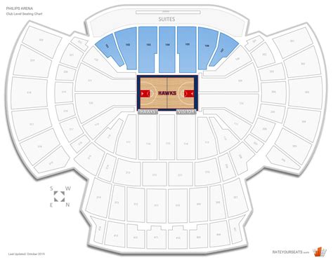 Club and Premium Seating at Philips Arena - RateYourSeats.com