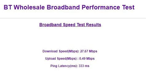 BT Wholesale broadband speed test not working - Plusnet Community