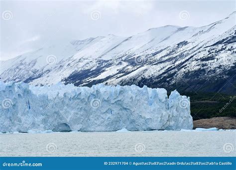 The Perito Moreno Glacier and Lake Argentina Stock Photo - Image of ...