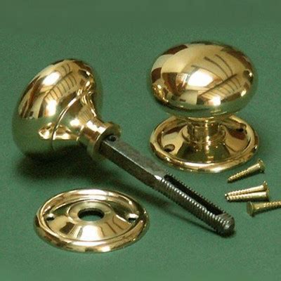 Period Reproduction Brass Door Knobs | Traditional Brass Knobs