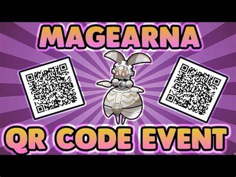 How To Obtain Magearna QR CODE Event - Pokemon Sun and Moon - YouTube | Pokemon go cheats ...