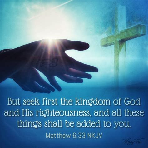 Seek first the kingdom of God | I Live For JESUS