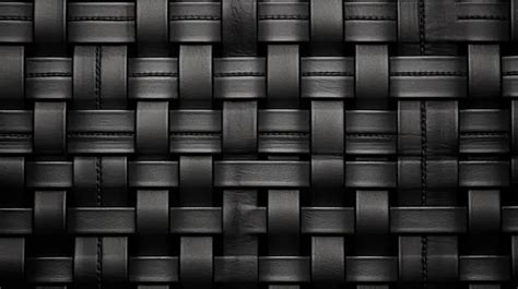 Black Weave Plastic Captivating Texture Patterns Background, Fiber ...