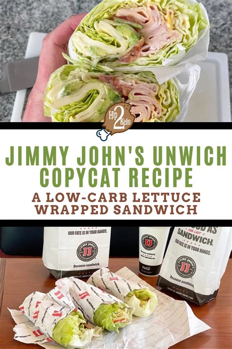 Keto Copycat Jimmy John's Unwich Recipe