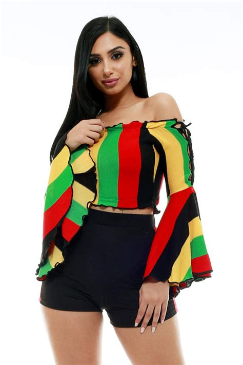 Pin by Ashanti on My Lookbook ⭐️ | Rasta clothes, Jamaican clothing, Jamaica outfits