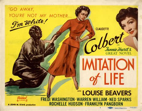 IMITATION OF LIFE (1935; 1949 reissue) Title lobby card - WalterFilm