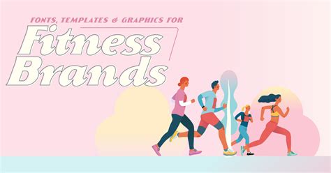 Fresh Fonts, Templates & Graphics for Fitness Brands | Creative Market Blog