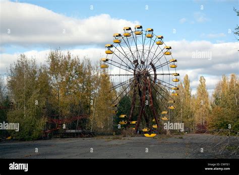 The Pripyat Ferris Wheel in the Pripyat Amusement Park Pripyat ...