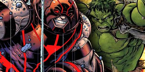 Juggernaut vs Hulk: Marvel Confirmed Who Is Stronger