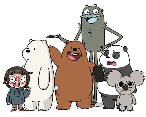 We Bare Bears Characters Drawings