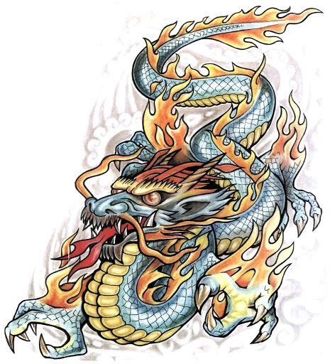 Japanese Fire Tattoo Designs