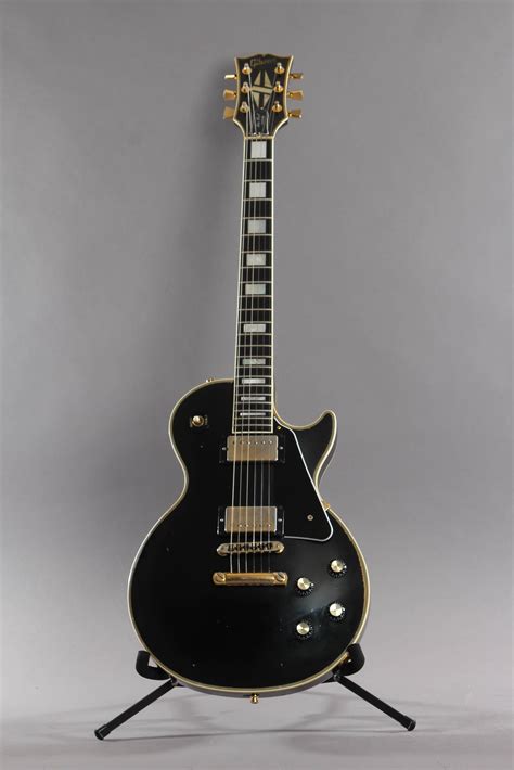 1988 Gibson Les Paul Custom Ebony Black Beauty | Guitar Chimp