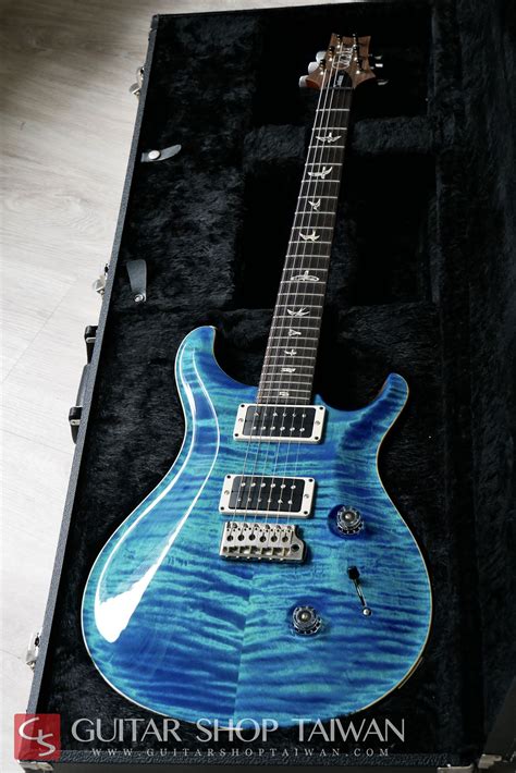 全新2019 PRS Custom 24 Blue Matteo – Guitar Shop Taiwan