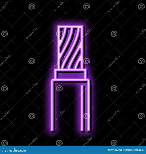 Heat Resistant Flame Retardant Neon Glow Icon Illustration Stock Vector ...