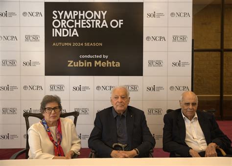 Zubin Mehta Leads Symphony Orchestra of India Concerts This Week