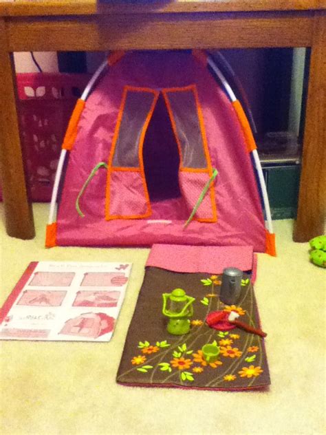 A American girl camp out set its awesome!!! | Girls camp, Doll clothes, American girl