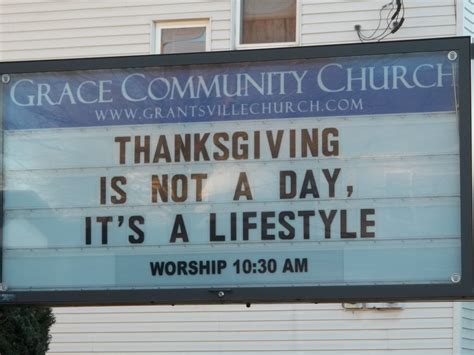 Church Signs For Thanksgiving